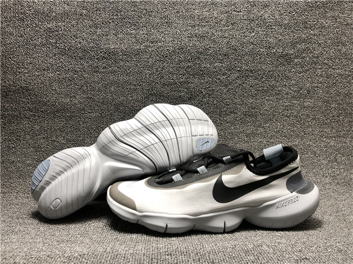 Nike Free RN 5.0 White Black Grey Shoes